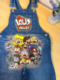 The Loud House Hand Painted Kids Overall